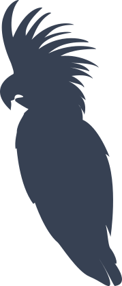 Feathery Cockatoo Sticker