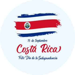 Feliz Costa Rica Sticker