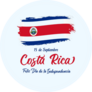 Feliz Costa Rica Sticker