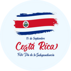 Feliz Costa Rica Sticker