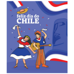 Feliz Dia Do Chile Patrias Fiestas Day Sticker