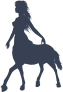 Female Centaur Sticker