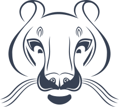 Female Lion Face Sticker