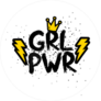 Feminism Girl Power Crown Sticker