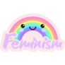 Feminist Lgbt Rainbow Sticker