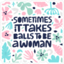 Feminist Quote Sticker