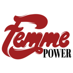 Femme Power Lettering Sticker