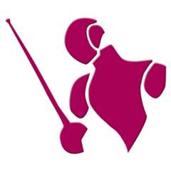 Fencing Female Sticker