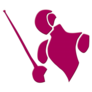 Fencing Female Sticker