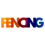 Fencing Lettering Sticker