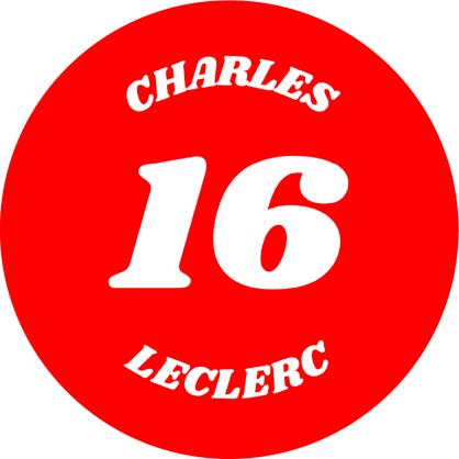 Ferrari Charles Leclerc 16 Sticker