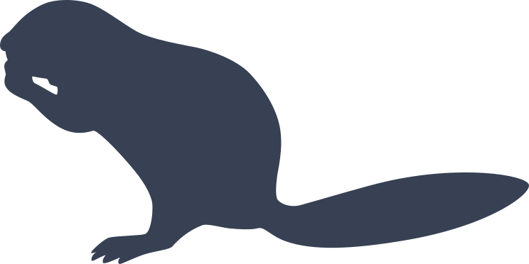 Ferret Eating Sticker