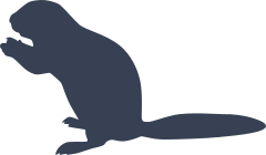 Ferret Feeding Sticker