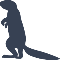 Ferret Standing Sticker