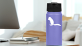 Ferret Sticker on a Water Bottle (New) example