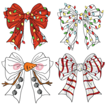 Festive Bow Sticker Sheet