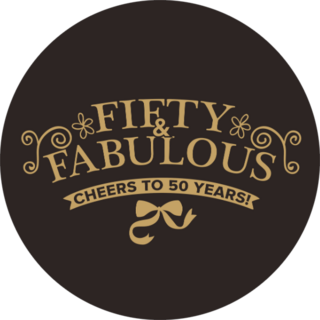 Fifty And Fabulous Sticker