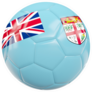 Fiji Football Sticker
