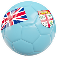 Fiji Football Sticker
