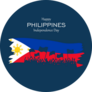 Filipino National Holiday Sticker