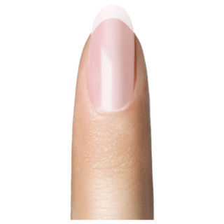Finger Point With French Nail Polish Sticker