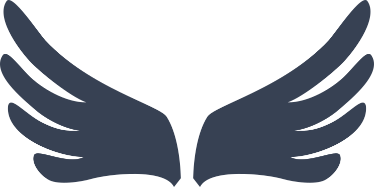 Finger Wings Sticker