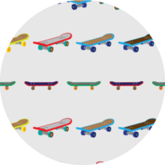 Fingerboard Simple Pattern Sticker