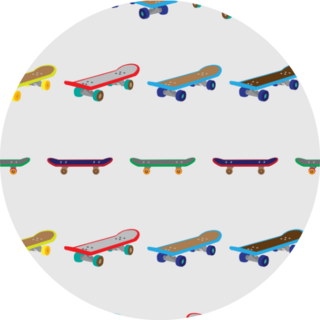 Fingerboard Simple Pattern Sticker