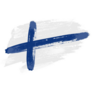Finland Country Official Flag Paint Sticker