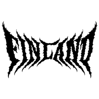 Finland Death Metal Font Sticker