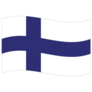 Finland Flag Wave Sticker