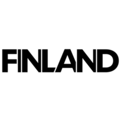 Finland Lettering Emblem Sticker