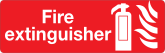 Fire Extinguisher Sign Sticker