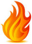 Fire Flame Sticker