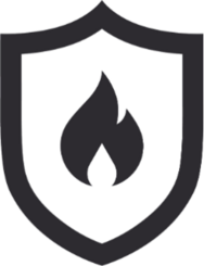 Fire Protection Icon Sticker