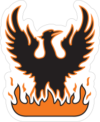 Firebird Mascot Sticker