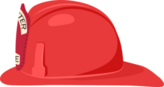 Fireman Helmet Side View Sticker