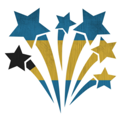 Fireworks Bahamas Sticker