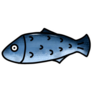 Fish Cartoon Sticker