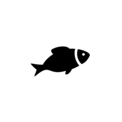 Fish Vector Icon Transfer Sticker