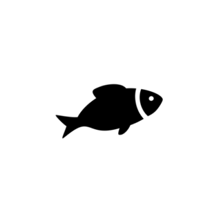 Fish Vector Icon Transfer Sticker