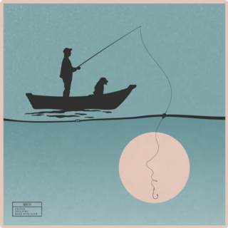 Fisherman In Boat Sticker