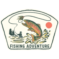 Fishing Adventure Sticker
