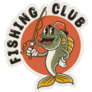Fishing Club Sticker