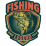 Fishing Legend Sticker