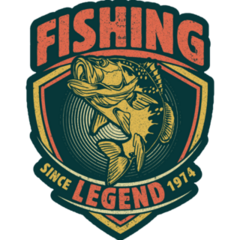Fishing Legend Sticker