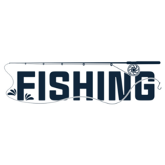 Fishing Logo Sticker