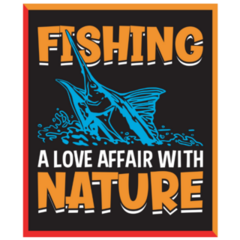 Fishing Love Affair Sticker