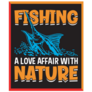 Fishing Love Affair Sticker