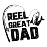Fishing Reel Great Dad Sticker